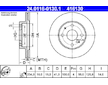 Brzdový kotouč ATE 24.0116-0130.1