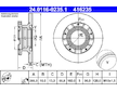 Brzdový kotouč ATE 24.0116-0235.1