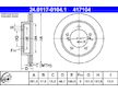 Brzdový kotouč ATE 24.0117-0104.1