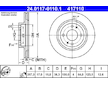 Brzdový kotouč ATE 24.0117-0110.1
