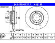 Brzdový kotouč ATE 24.0118-0137.1