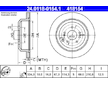 Brzdový kotouč ATE 24.0118-0154.1