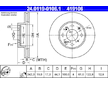 Brzdový kotouč ATE 24.0119-0106.1