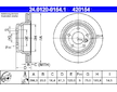 Brzdový kotouč ATE 24.0120-0154.1