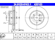 Brzdový kotouč ATE 24.0120-0163.1