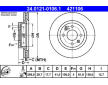 Brzdový kotouč ATE 24.0121-0106.1