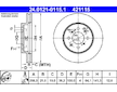 Brzdový kotouč ATE 24.0121-0115.1