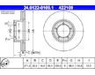 Brzdový kotouč ATE 24.0122-0109.1
