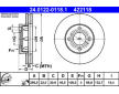 Brzdový kotouč ATE 24.0122-0118.1