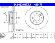 Brzdový kotouč ATE 24.0122-0177.1