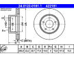 Brzdový kotouč ATE 24.0122-0181.1