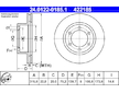 Brzdový kotouč ATE 24.0122-0185.1