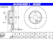 Brzdový kotouč ATE 24.0122-0207.1