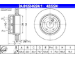 Brzdový kotouč ATE 24.0122-0224.1