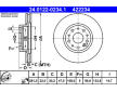 Brzdový kotouč ATE 24.0122-0234.1