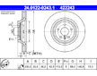 Brzdový kotouč ATE 24.0122-0243.1