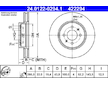 Brzdový kotouč ATE 24.0122-0294.1