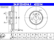 Brzdový kotouč ATE 24.0122-0314.1
