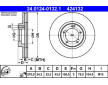 Brzdový kotouč ATE 24.0124-0132.1