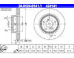 Brzdový kotouč ATE 24.0124-0141.1