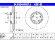 Brzdový kotouč ATE 24.0124-0167.1