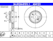 Brzdový kotouč ATE 24.0124-0191.1