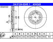 Brzdový kotouč ATE 24.0124-0245.1