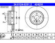 Brzdový kotouč ATE 24.0124-0251.2