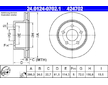 Brzdový kotouč ATE 24.0124-0702.1