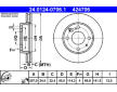 Brzdový kotouč ATE 24.0124-0706.1