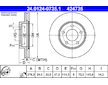 Brzdový kotouč ATE 24.0124-0735.1