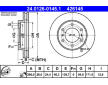 Brzdový kotouč ATE 24.0126-0145.1