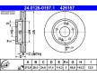 Brzdový kotouč ATE 24.0126-0157.1