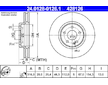 Brzdový kotouč ATE 24.0128-0126.1
