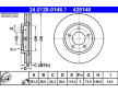 Brzdový kotouč ATE 24.0128-0148.1