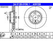 Brzdový kotouč ATE 24.0128-0198.1