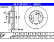 Brzdový kotouč ATE 24.0128-0211.1