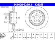 Brzdový kotouč ATE 24.0128-0259.1