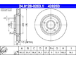 Brzdový kotouč ATE 24.0128-0263.1