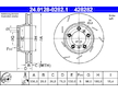 Brzdový kotouč ATE 24.0128-0282.1