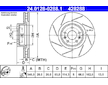 Brzdový kotouč ATE 24.0128-0288.1