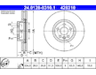 Brzdový kotouč ATE 24.0128-0310.1