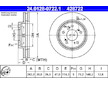 Brzdový kotouč ATE 24.0128-0722.1