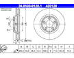 Brzdový kotouč ATE 24.0130-0120.1
