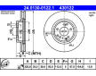 Brzdový kotouč ATE 24.0130-0122.1