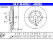 Brzdový kotouč ATE 24.0130-0255.1
