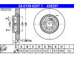 Brzdový kotouč ATE 24.0130-0257.1