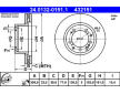 Brzdový kotouč ATE 24.0132-0151.1