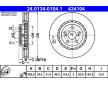 Brzdový kotouč ATE 24.0134-0104.1
