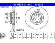 Brzdový kotouč ATE 24.0134-0110.1